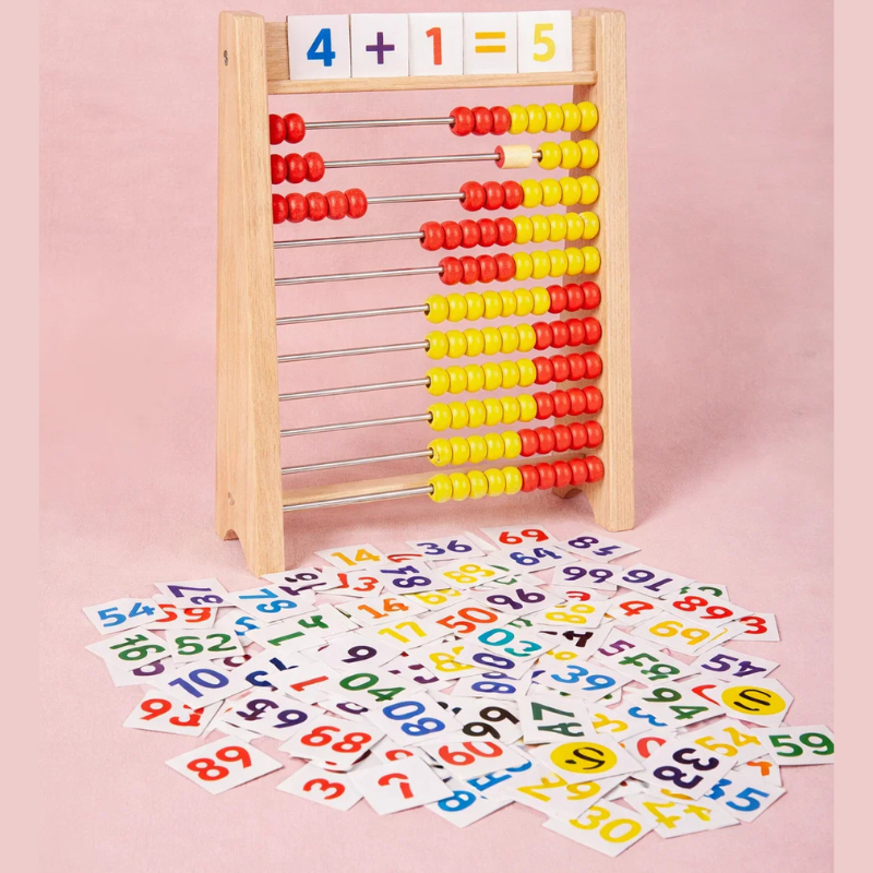 Woods™ - Laske ja opi - Puinen helmitaulu