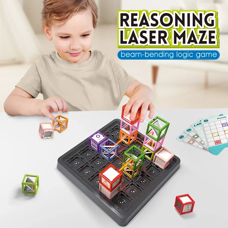 LaserLogic – Koulutus- ja haastepeli – Laser-sokkelo-ajattelupeli
