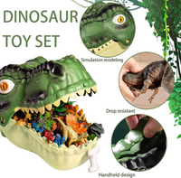 Thumbnail for DinoWorld – Luova ja realistinen – Dino-pää-leikkisetti