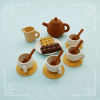 Thumbnail for MiniBrew – Leikkisä ja opettavainen – Silikoninen teesetti