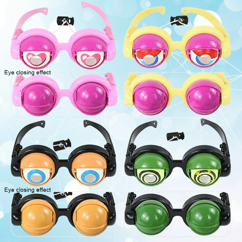 FunGoggles – Hauska ja interaktiivinen – Suurisilmäiset räpyttelevät silmälasit -lelu