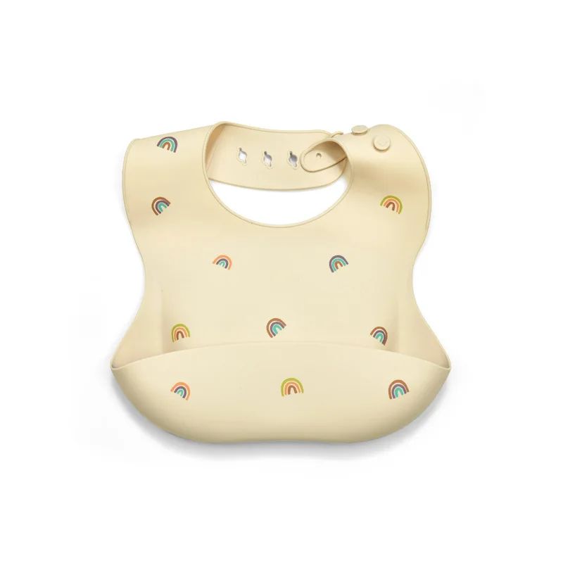 Silicone Bib - Vedenpitävä ja muodikas - silikoni vauvan ruokalappu