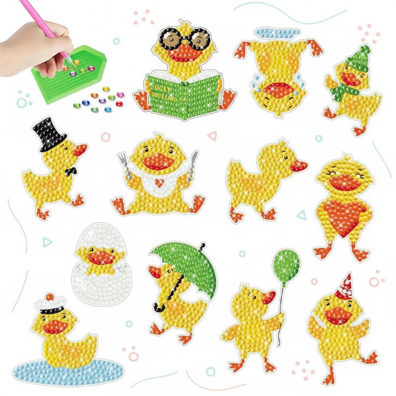 GemArt – Varjoisa ja kiiltävä – timanttimaalaus tarrat