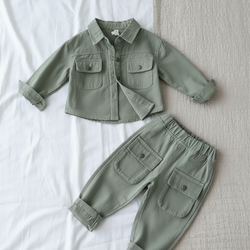 Boys Fashion – Trendikäs ja mukava – Cargo-set pojille