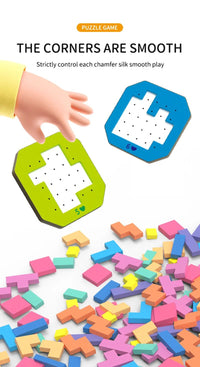 Thumbnail for Logic Blocks™ – Väri & luovuus – Geometriset palapelit
