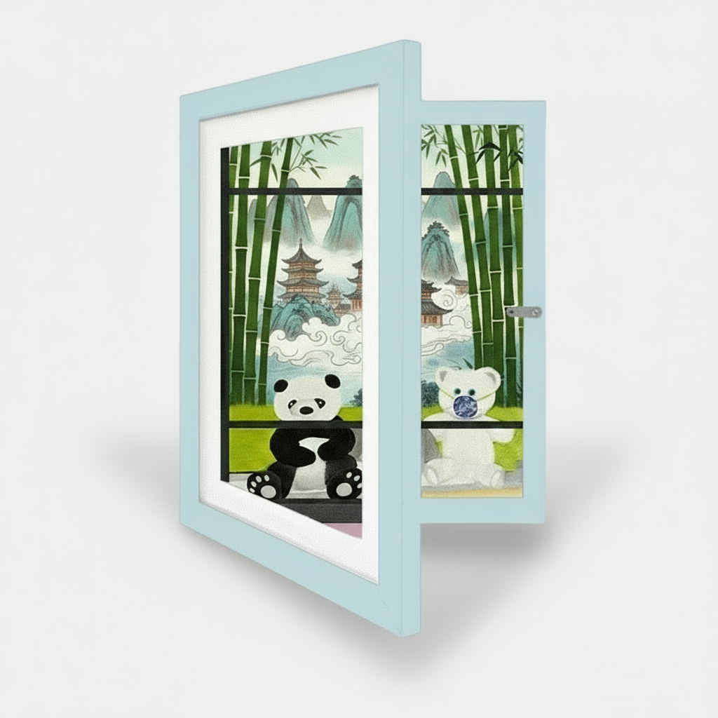 LittleGallery – Hauska ja opettavainen – Taidekehys A4