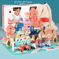 Thumbnail for BuildJoy – Koulutus ja hauskuus – Puinen rakennuspalikkasarja kaupungissa