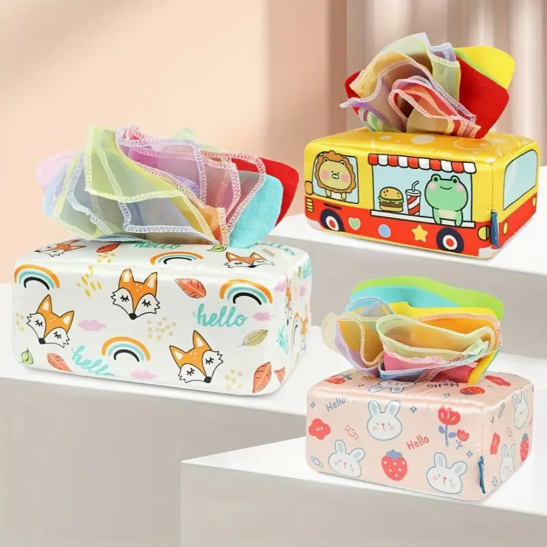 KleurenKracht – Kehitys ja aistit – Montessori-aistien kehittymistä tukeva kudospakkaus