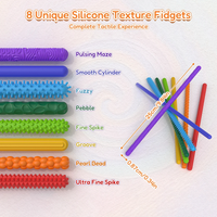 Thumbnail for SensoryFlex – Rauhoittavat ja interaktiiviset – aistilliset fidget-tikkuja