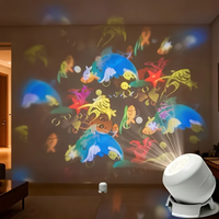 Thumbnail for SeaDream – Leikkisä ja opettavainen – 360° kiertävä LED-yövalo