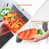 Thumbnail for MiniMeal – Turvallinen ja luistamaton – silikoninen pikkulasten lautasetti ja ruokailuvälineet