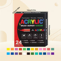 Thumbnail for ColorCraft – Luova ja kestävä – Akryylimarkkerit siveltimellä