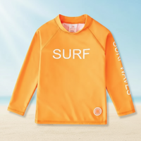 Thumbnail for SunShield – Suojaava ja joustava – lasten pitkähihainen surffipaita, UPF 50+