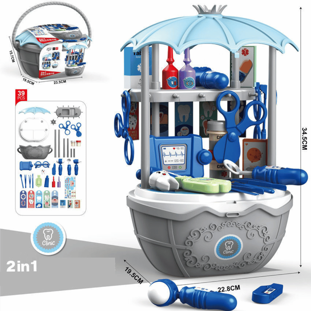 Candy Cart™ - Makeita leikkejä pyörillä - Lasten jäätelövaunu