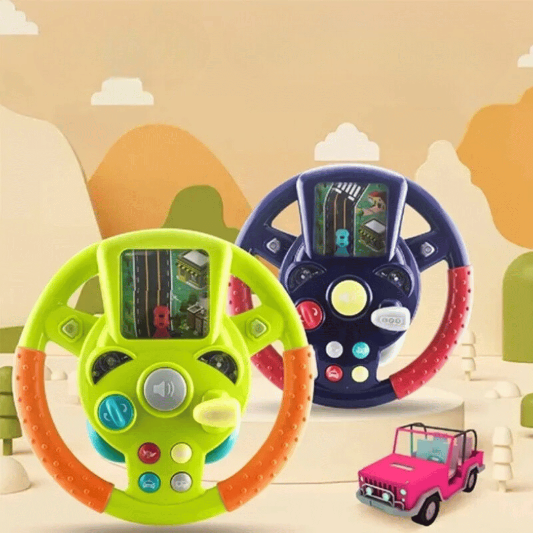 Toy Steering Wheel™ - Pyöritä rattia - Leluohjauspyörä