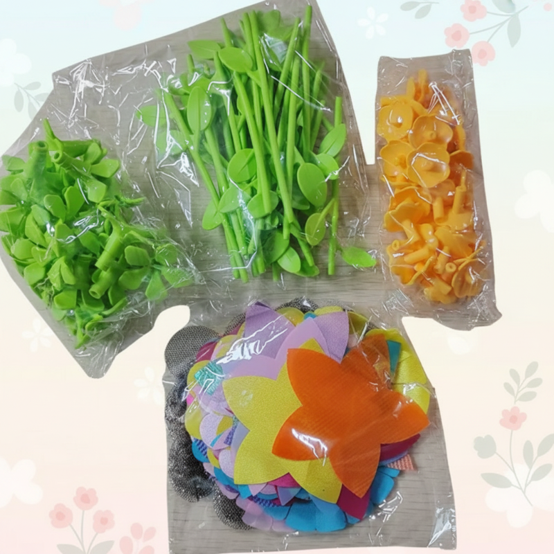 DIY Flower Bouquet Toy – Luova ja vuorovaikutteinen – Kukkien askartelusetti