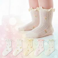 Thumbnail for HappyToes – Värikkäät ja suloiset – vauvasukat (5 kpl:n pakkaus)