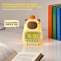 Thumbnail for CappyClock – Söpö ja monikäyttöinen – digitaalinen lasten herätyskello, jossa on yövalo