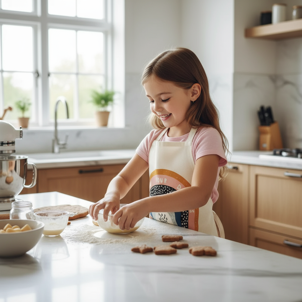 MiniChef™ – Leikkisä ja tahrankestävä – Lasten esiliina