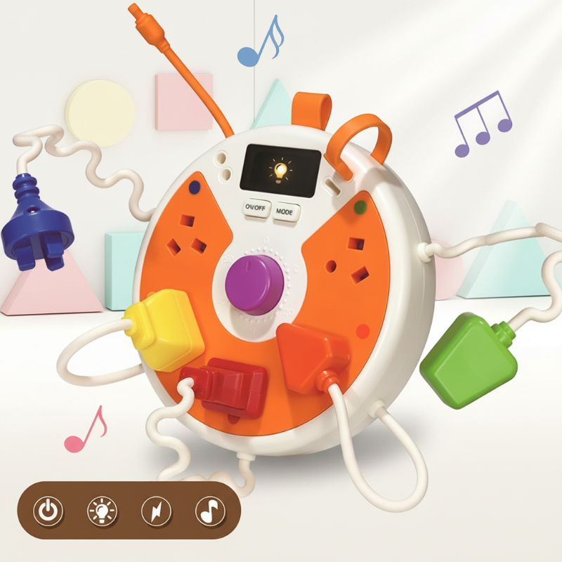 Light Up Busy Board – Motoriset taidot ja kehitys – Aktiviteettitaulu