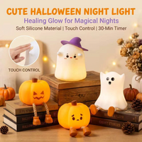 Thumbnail for SpookyLamp – Söpö ja tunnelmallinen – Halloween-yövalo
