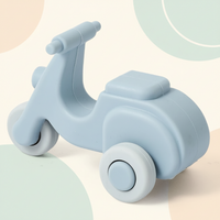 Thumbnail for Montessori Silicone Toy Car – Turvallinen ja purulelu – silikoninen puruleluajoneuvo