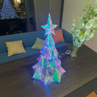 Thumbnail for CrystalGlow – Juhlava ja tunnelmallinen – Koristeellinen LED-joulukuusi