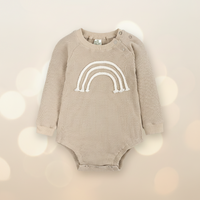 Thumbnail for SnuggleHue – Pehmeä ja mukava – Sateenkaari-vauvan body