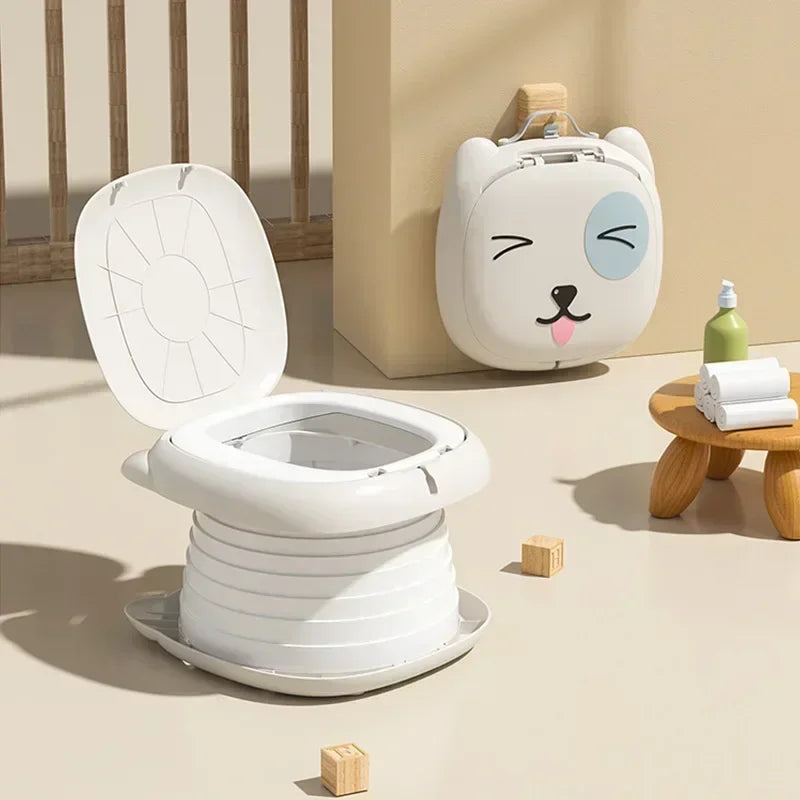 TravelPotty – Kompakti ja hygieeninen – kannettava lasten wc