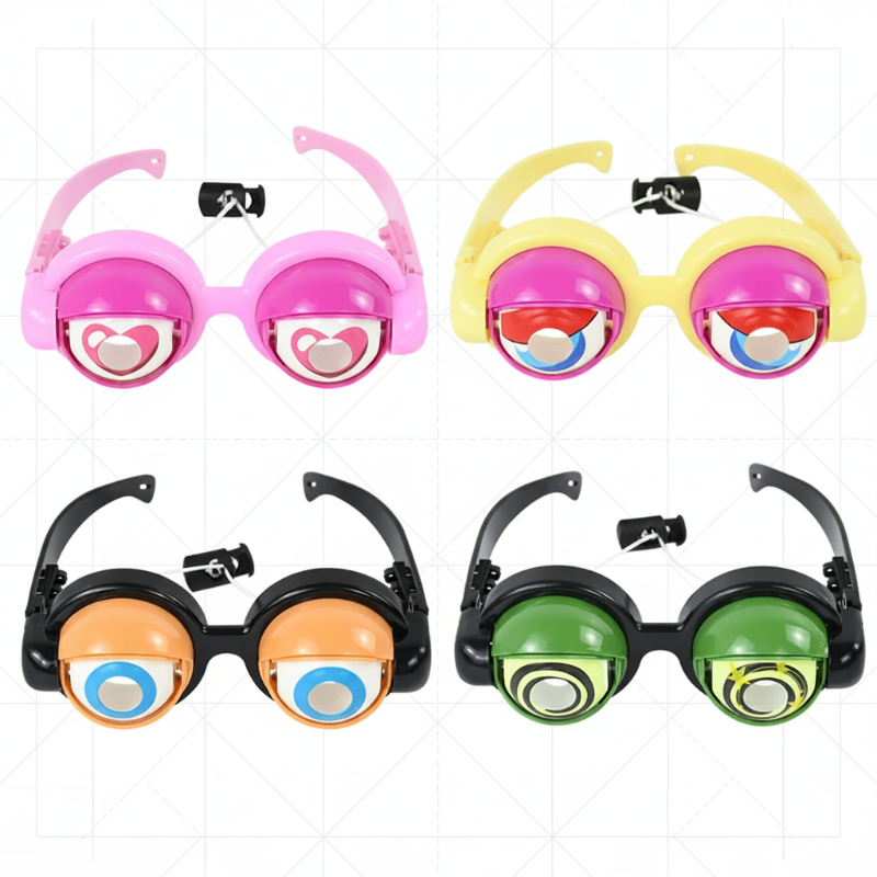 FunGoggles – Hauska ja interaktiivinen – Suurisilmäiset räpyttelevät silmälasit -lelu