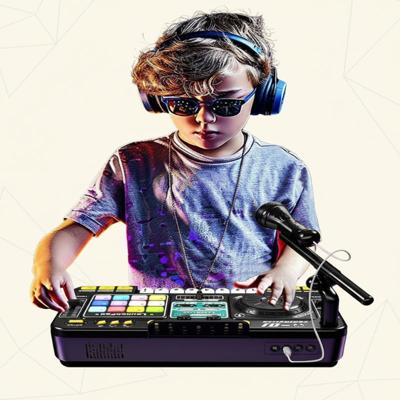 MiniDJ – Musiikillinen ja interaktiivinen – DJ-mikseri-lelu