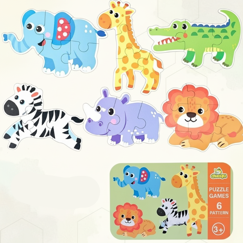 BrainBox – Oppiminen ja leikki – 3D-puupalapeli