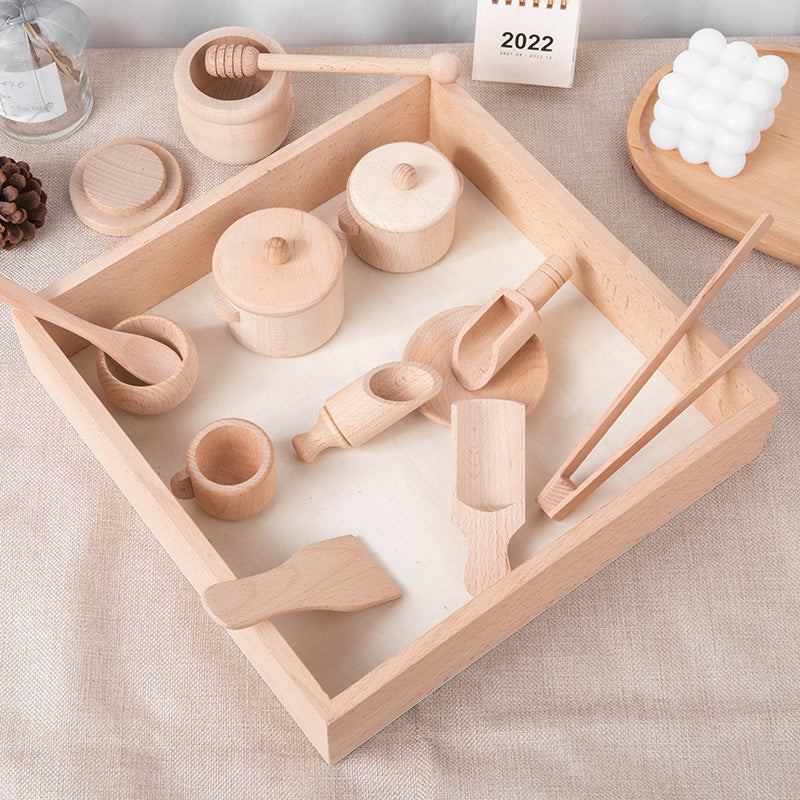 MiniMasterChef – Koulutus ja hauskuus – Puinen keittiöleikkisetti