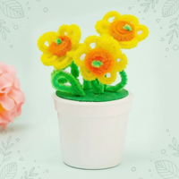 Thumbnail for CraftBloom – Värikäs ja luova – DIY-kukkaruukun askartelusetti