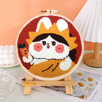 Thumbnail for SoftLoop – Pehmeä ja luova – DIY-punch needle -sisustussetti kotiin