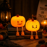 Thumbnail for SpookyLamp – Söpö ja tunnelmallinen – Halloween-yövalo