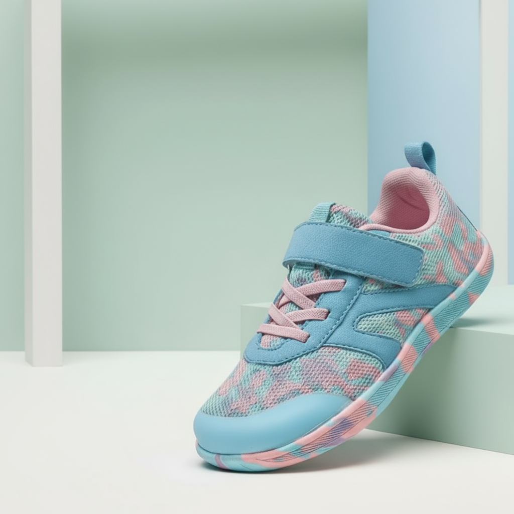 RunCoast – Raikas ja joustava – luistamaton Barefoot-lastenkenkä