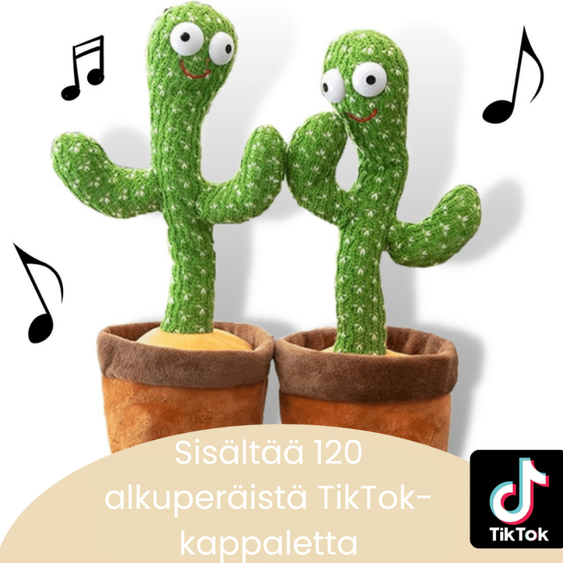 Happy Cactus™ - Lelu joka vastaa ääniin - Tanssiva kaktus