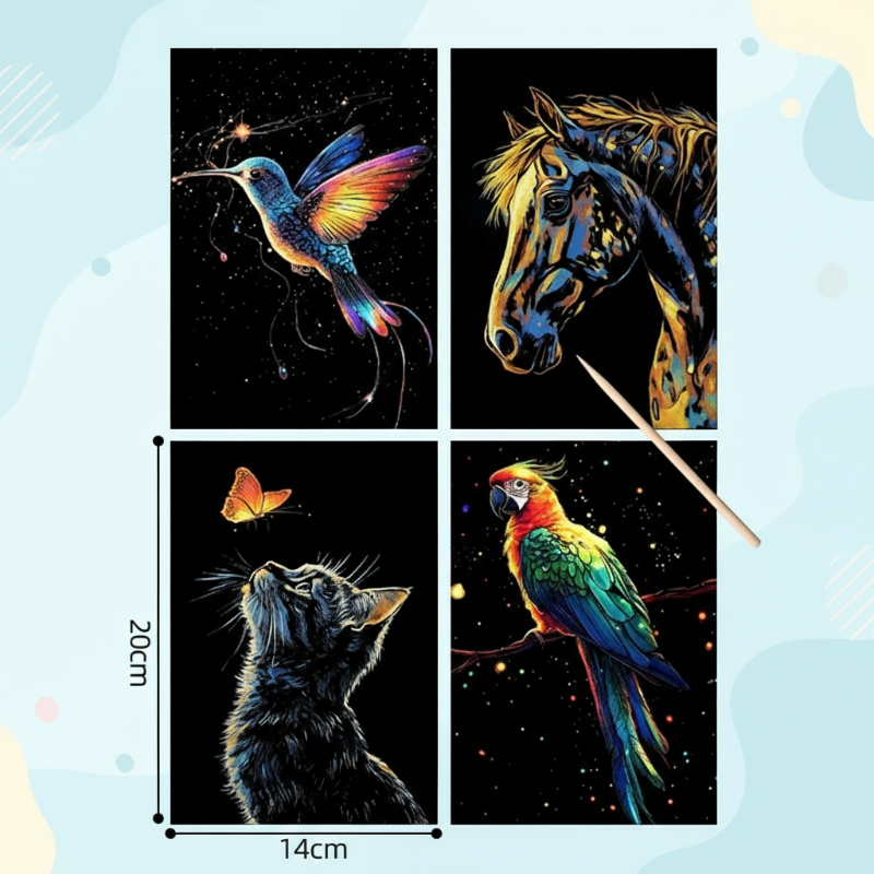 GlowArt – Glow-in-the-dark – Raaputusarpojen sarja