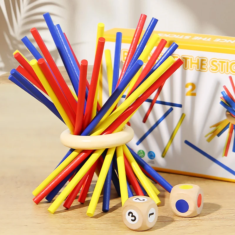 Wooden Stick Battle Game – Ajattelu & vuorovaikutus – Strateginen lautapeli
