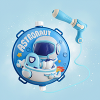 Thumbnail for Kids Water Blaster – Leikkisä ja käytännöllinen – reppu, jossa on vesipistooli
