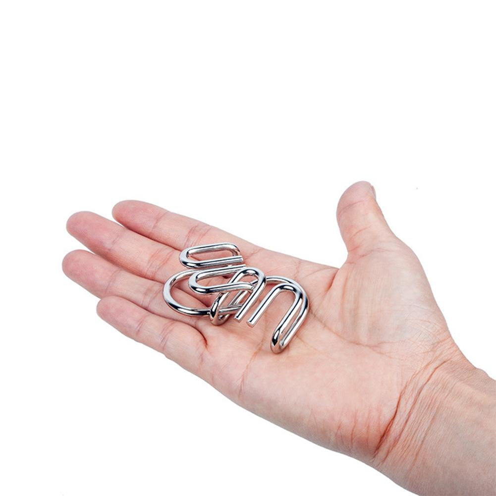 Metal Puzzle Ring Set™  - Metalliset palapelirenkaat