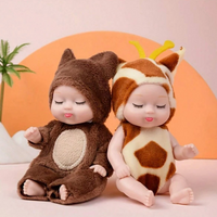 Thumbnail for LittleDolly – Söpö ja kodikas – vauvanukke iloisessa eläinpuvussa