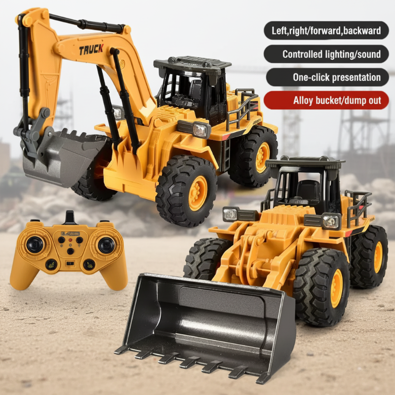 Power Machines – Realistinen ja opettavainen – RC-rakennusajoneuvo