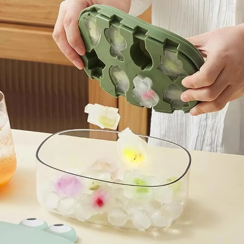 LollyFun – Luova ja käytännöllinen – silikoninen jäätelömuotti säilytyslaatikolla