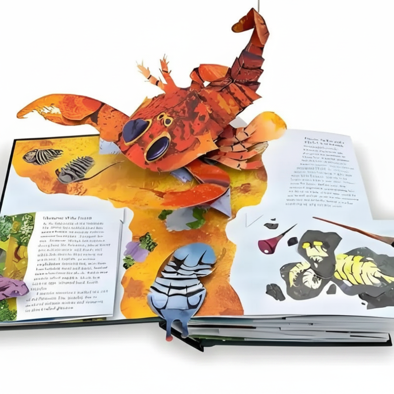JurassicKids – Jännittävä ja opettavainen – 3D-dinosaurusten tietosanakirja, pop-up-kirja