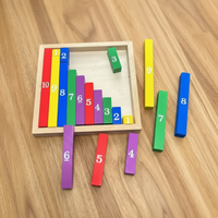 Thumbnail for TinyMath – Opetuksellinen ja kasvatuksellinen – Puinen laskutaulu