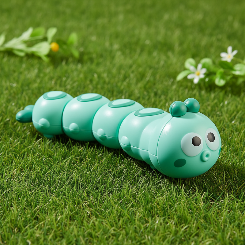 Wind-Up Caterpillar – Leikkisä ja liikkuva – Ryömintälelut