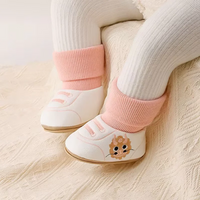 Thumbnail for LittleCloud – Viihtyisät ja käytännölliset – lämpimät vauvan kengät, joissa on korkeat sukat