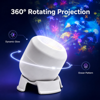 Thumbnail for SeaDream – Leikkisä ja opettavainen – 360° kiertävä LED-yövalo